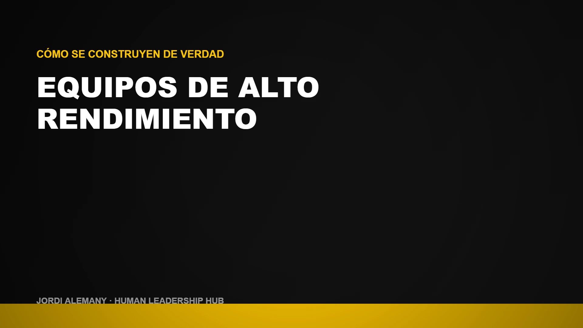 cómo liderar equipos de alto rendimiento