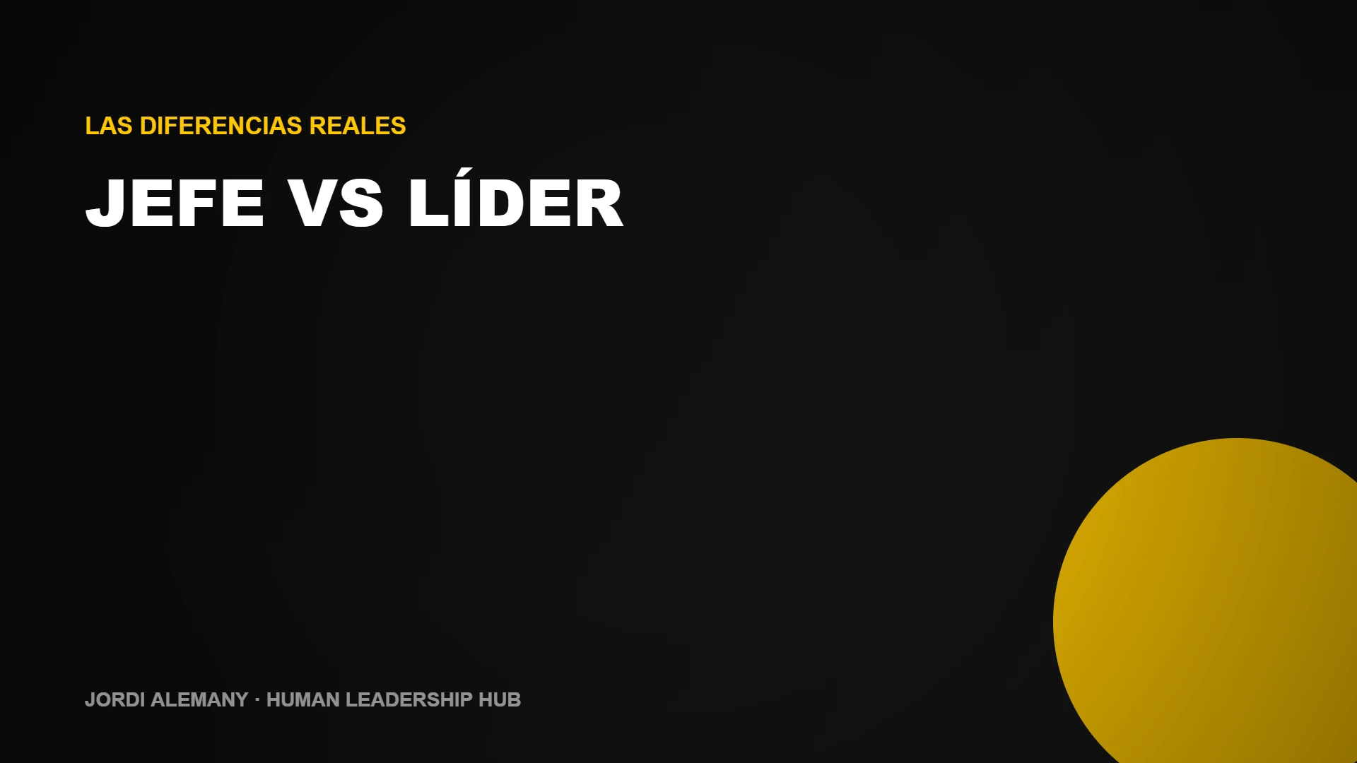 diferencias entre jefe y líder